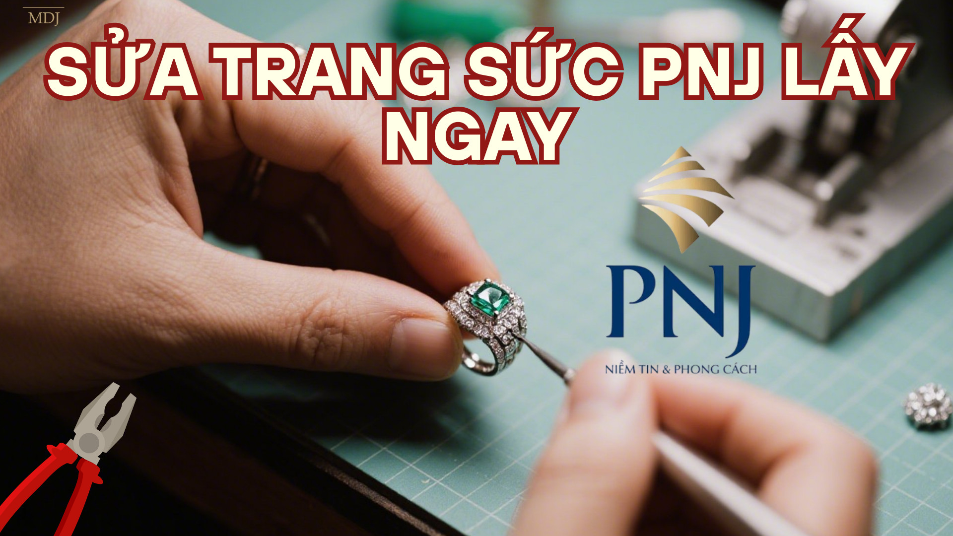 Sửa chữa trang sức PNJ