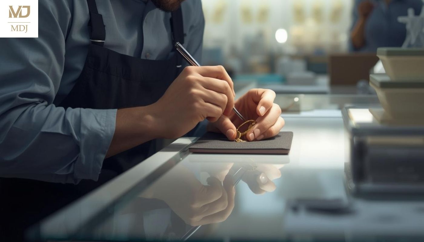 đánh bóng làm sáng nhẫn vàng Hà Nội