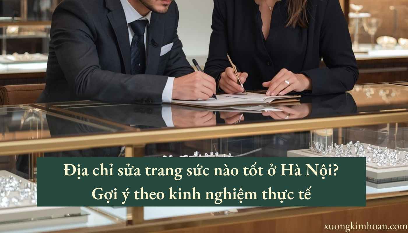 địa chỉ sửa trang sức nào tốt Hà Nội?