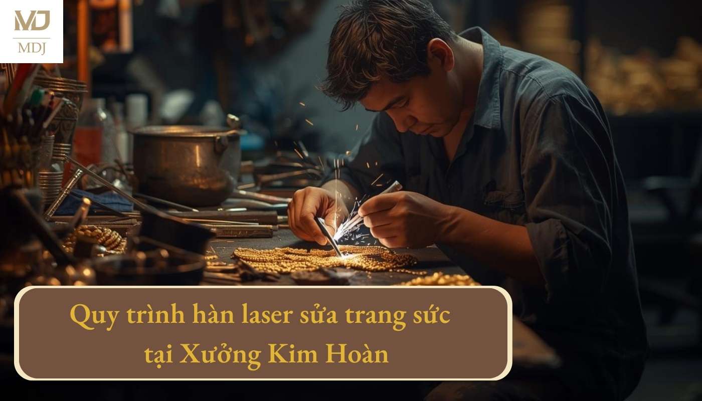 hàn laser sửa trang sức Hà Nội