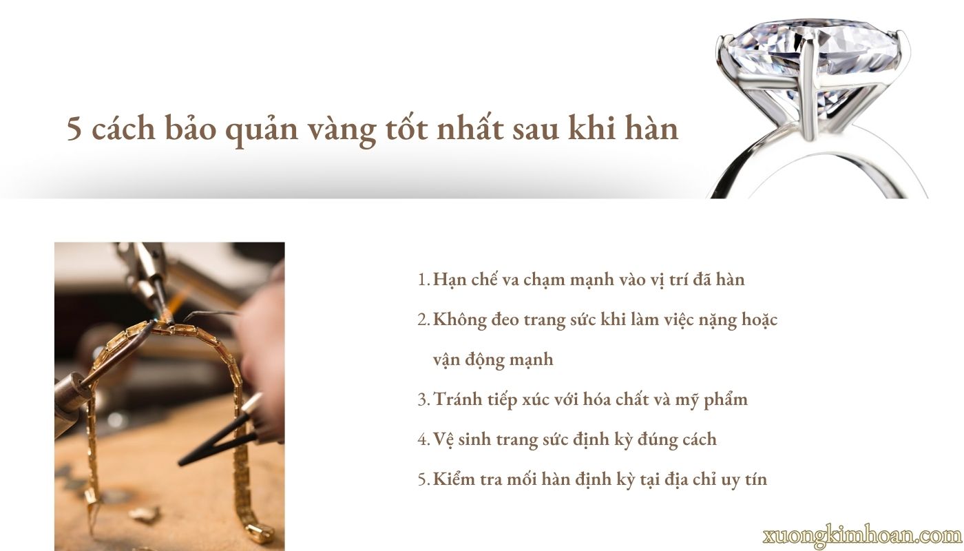 hàn vàng có bền không?