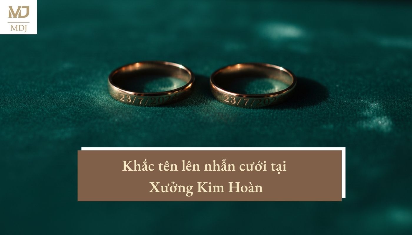 khắc tên lên nhẫn cưới Hà Nội