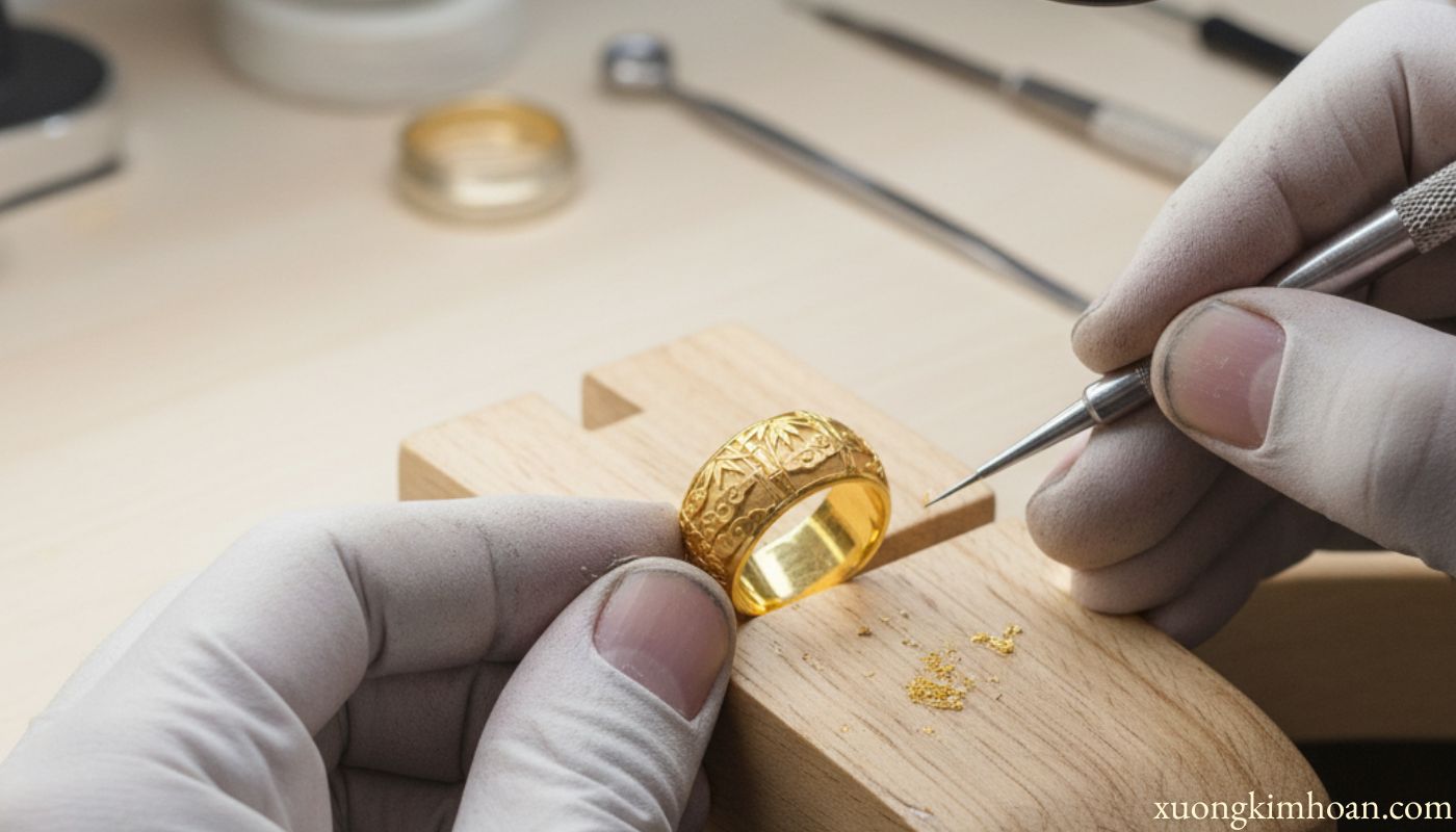 phục hồi trang sức cổ Hà Nội