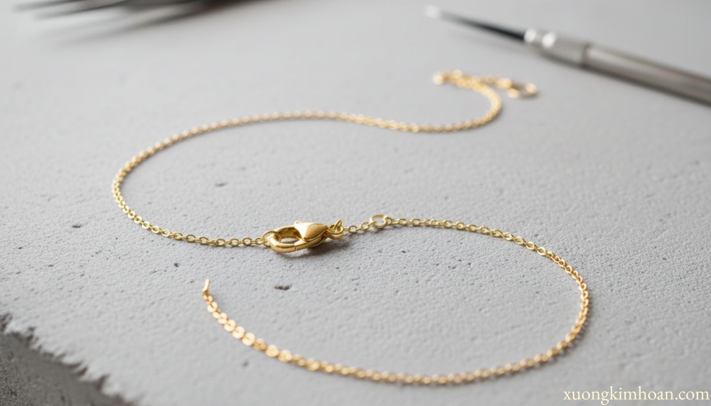 sửa dây chuyền bị đứt giá bao nhiêu?