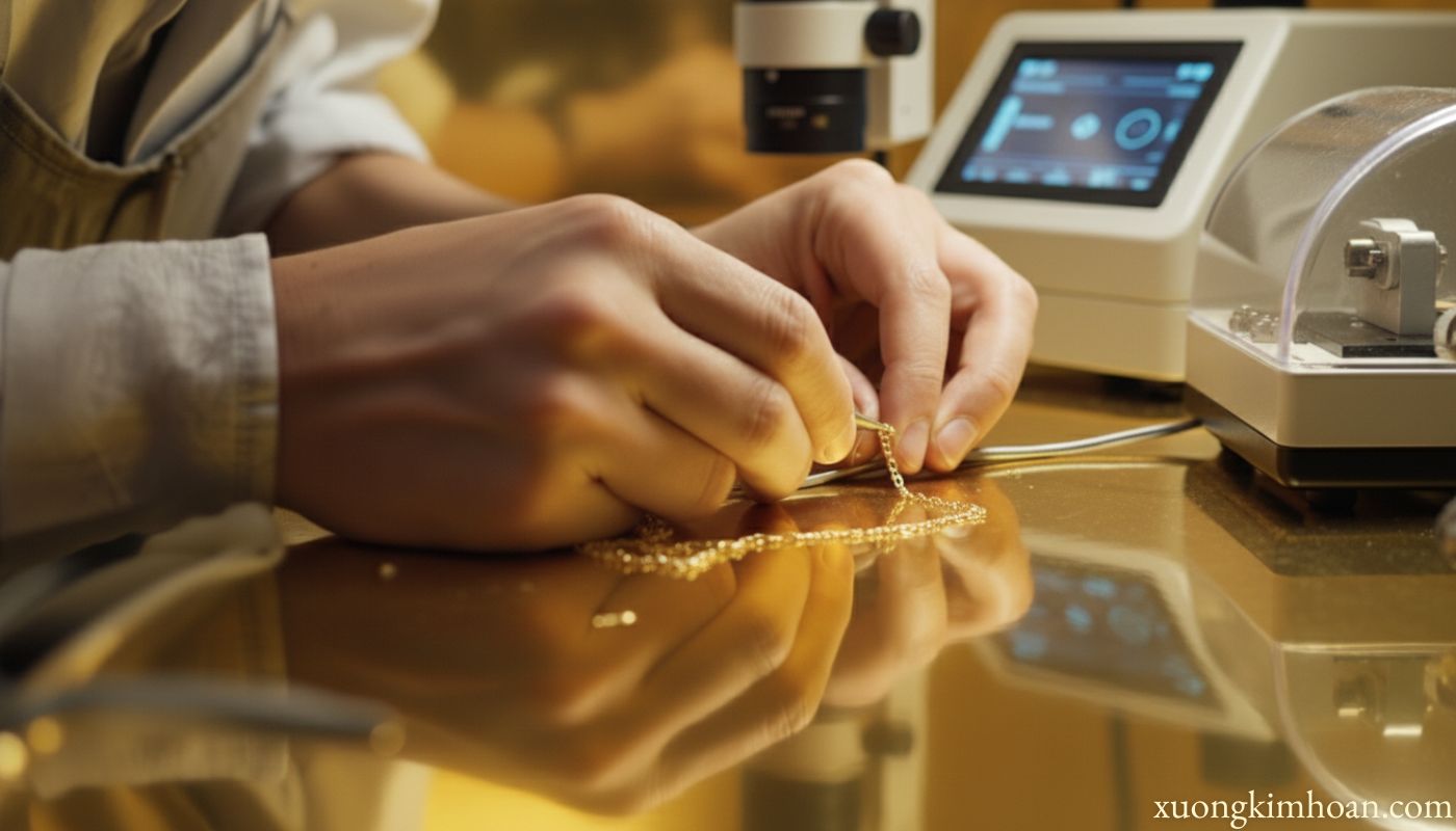 sửa khóa dây chuyền bị hỏng Hà Nội