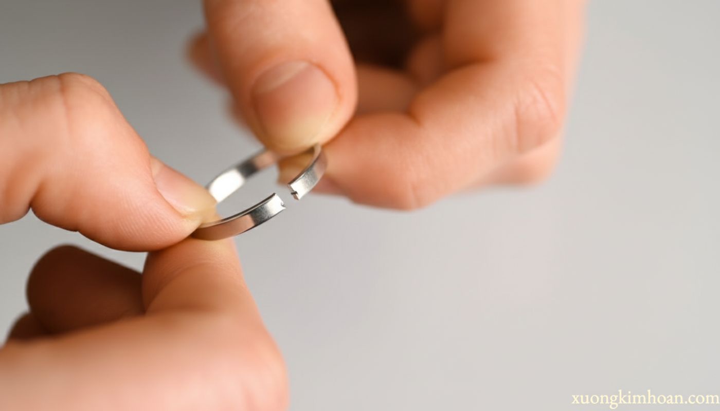 sửa nhẫn bị gãy Hà Nội