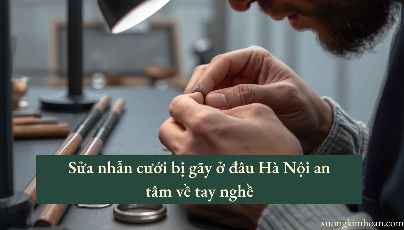 sửa nhẫn cưới bị gãy ở đâu Hà Nội