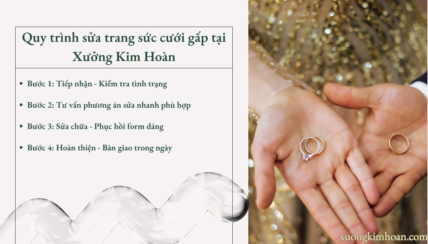 sửa trang sức cưới Hà Nội