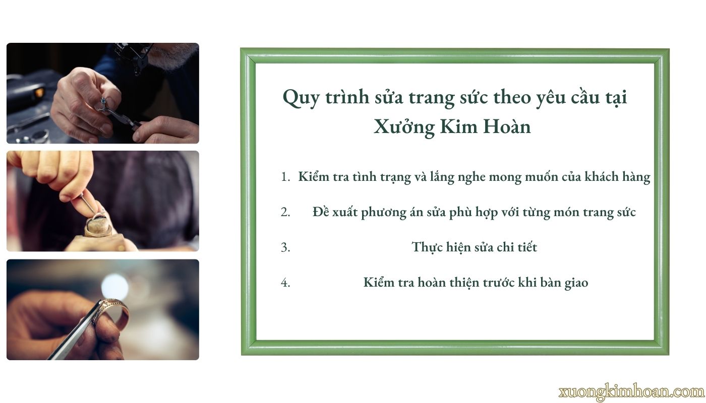 sửa trang sức theo yêu cầu Hà Nội
