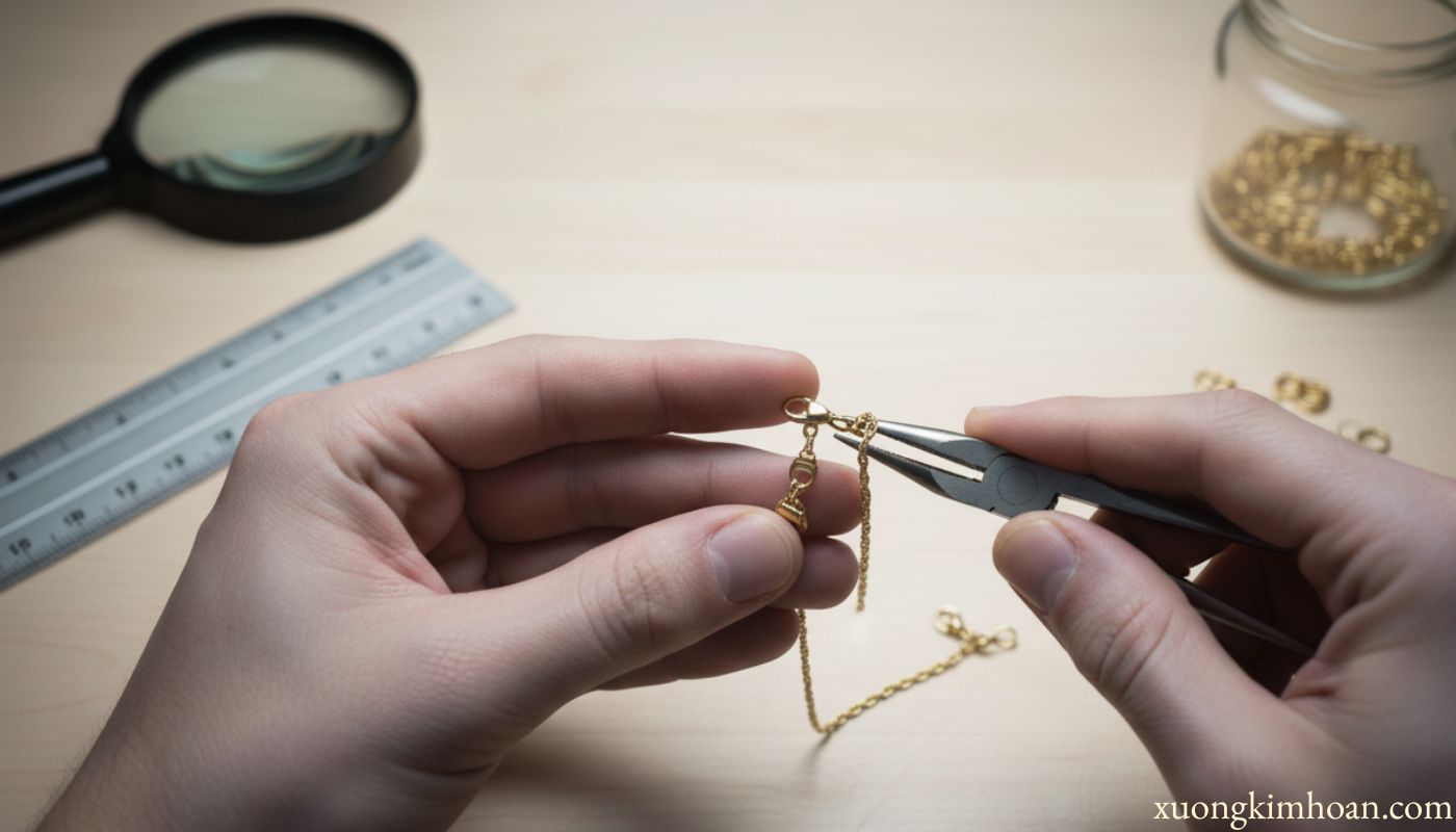 sửa vòng tay vàng bị gãy Hà Nội