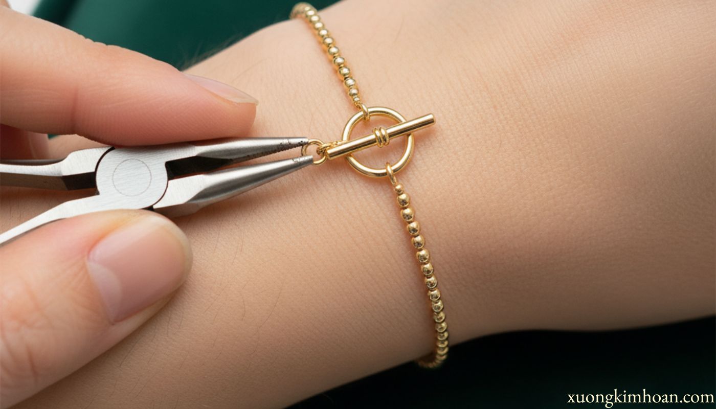 sửa vòng tay vàng bị gãy Hà Nội