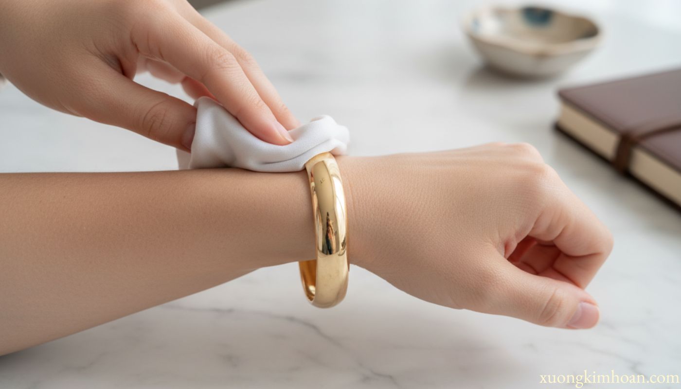 sửa vòng tay vàng bị gãy Hà Nội