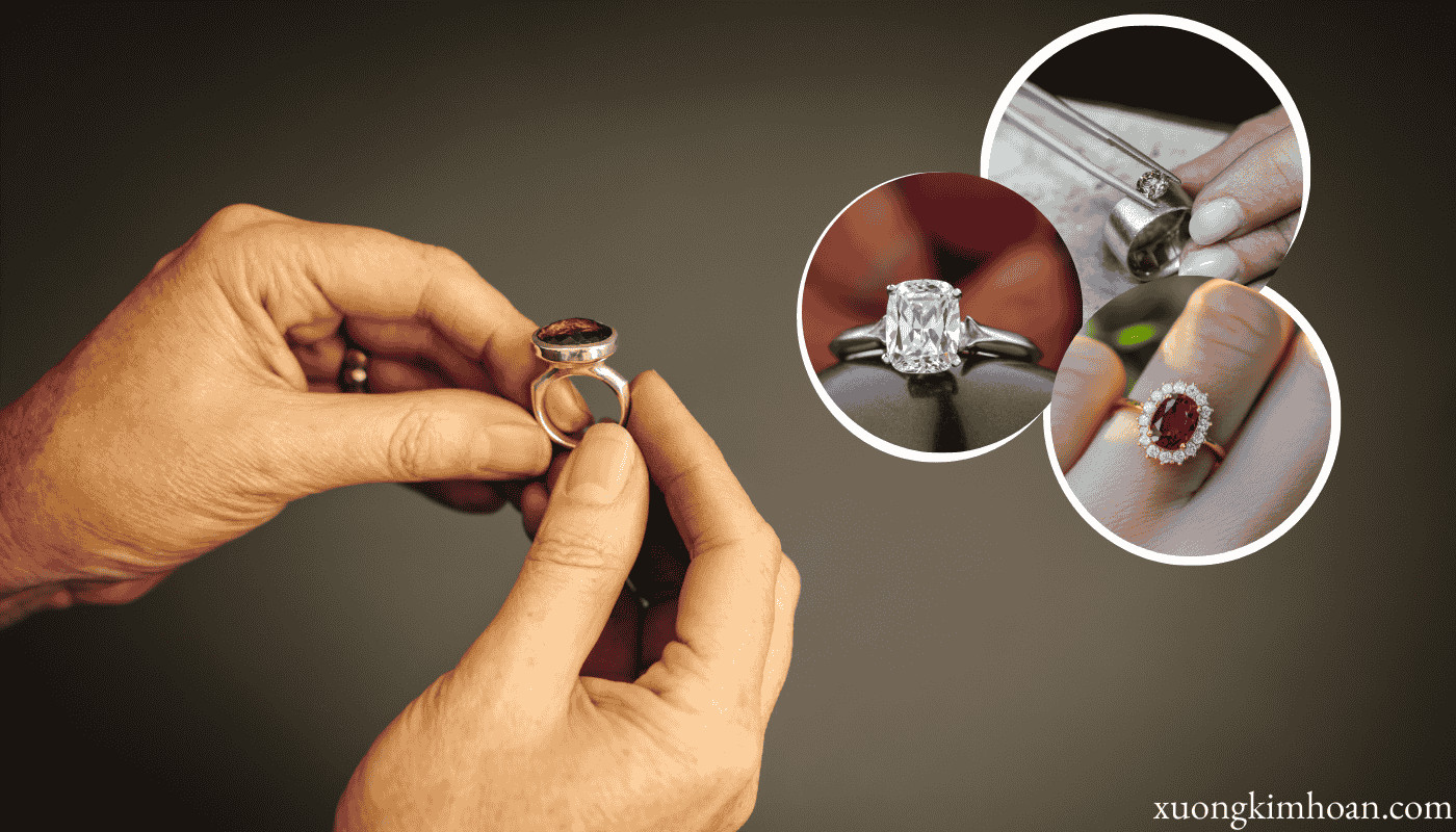 thay đá nhẫn có đắt không?