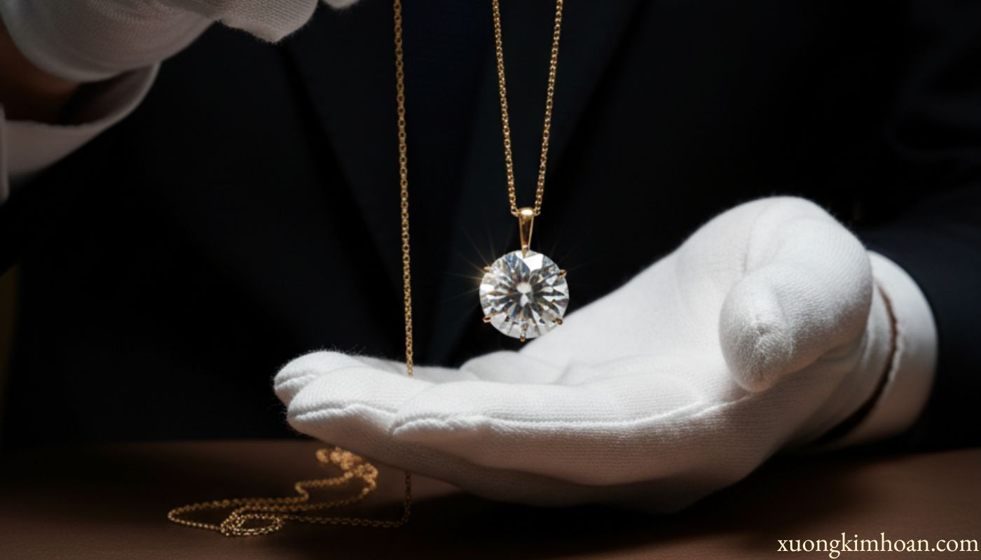 thay đá nhẫn kim cương Hà Nội