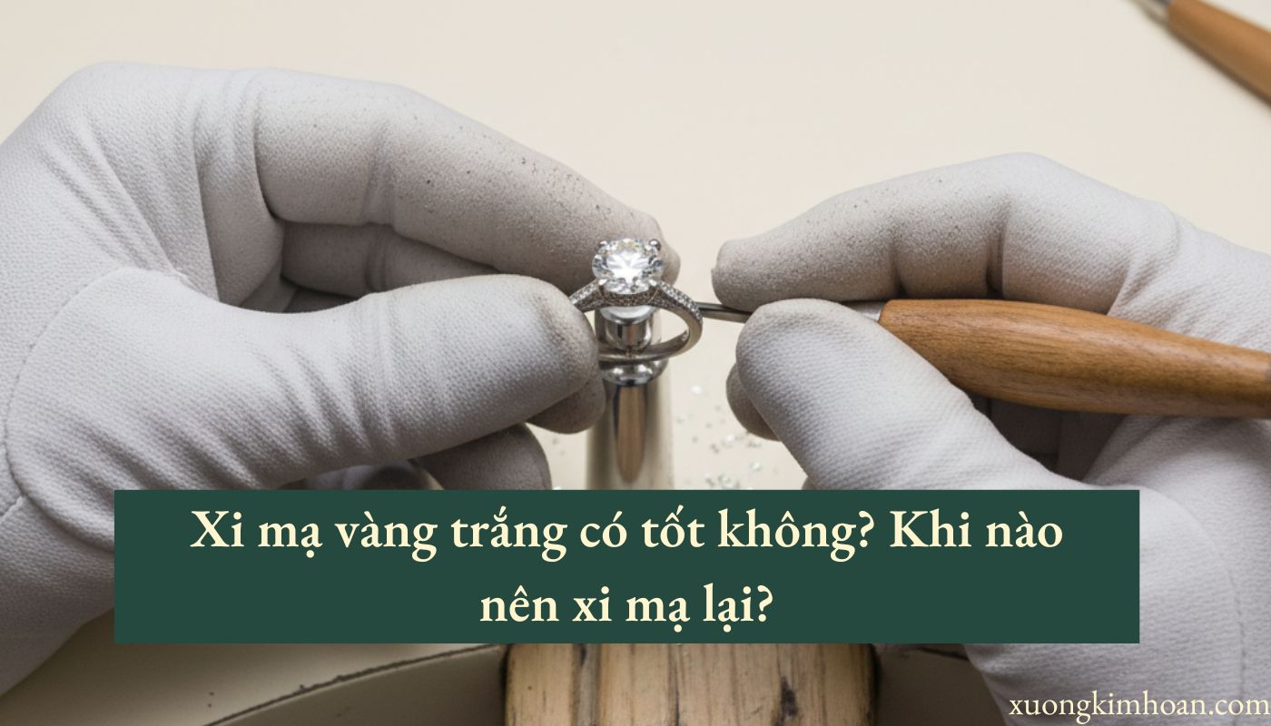 xi mạ vàng trắng có tốt không?
