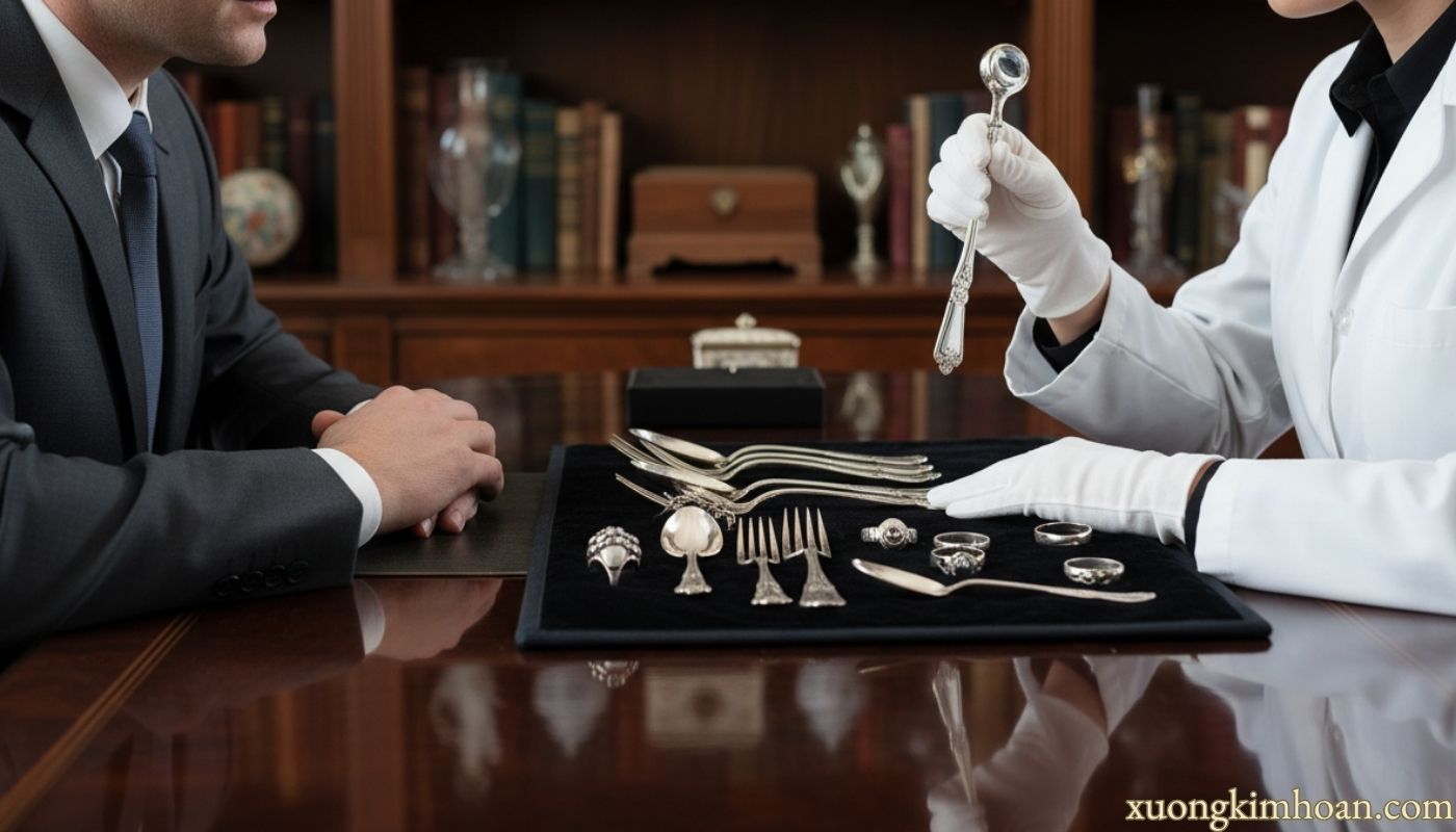 thu mua bạc cũ thanh toán tiền mặt ngay