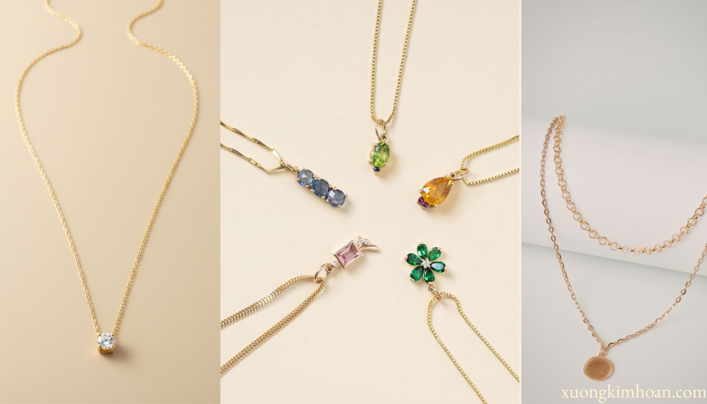 thu mua dây chuyền vàng tây