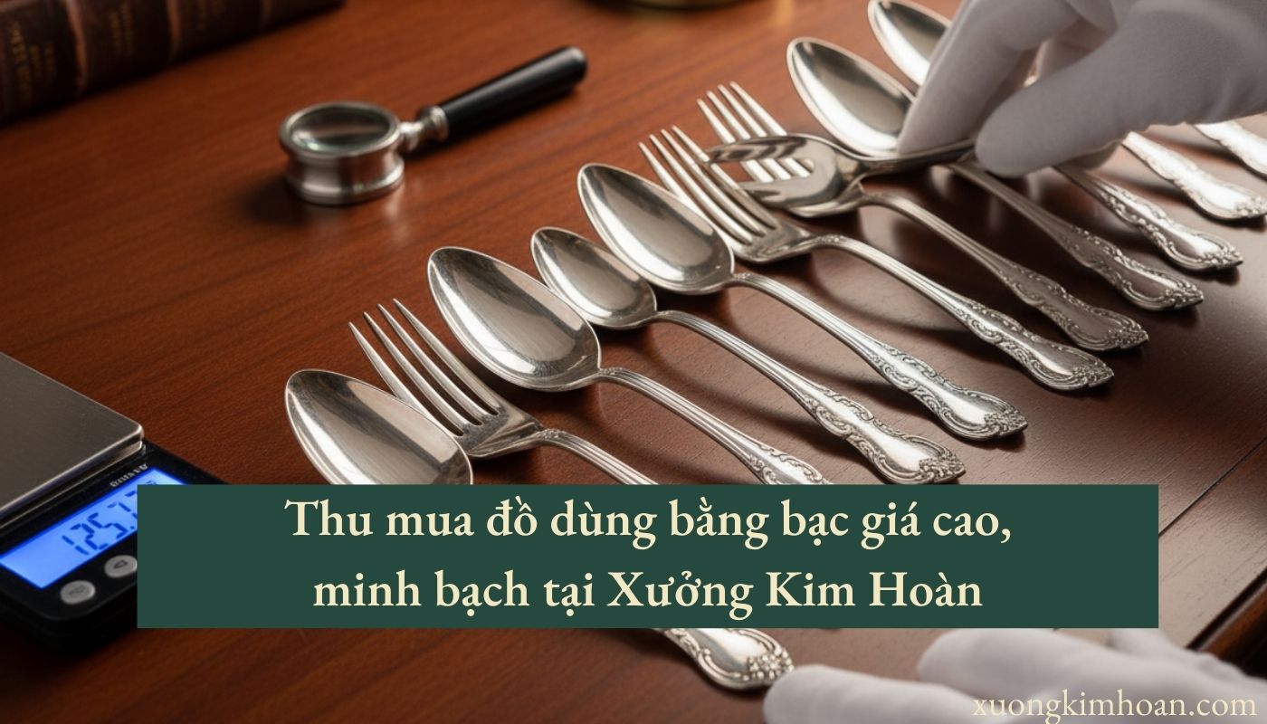 thu mua đồ dùng bằng bạc