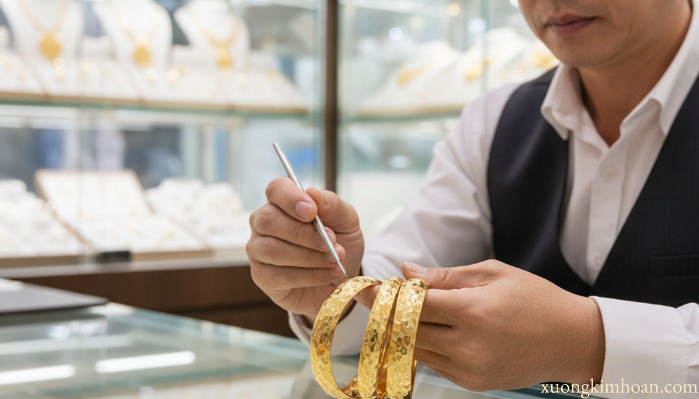 thu mua kiềng vàng