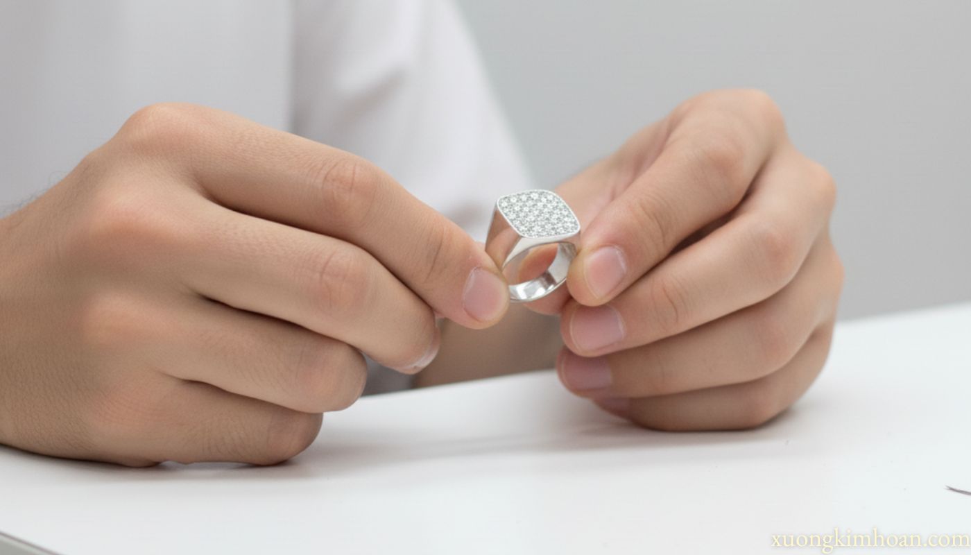 thu mua nhẫn cưới platinum