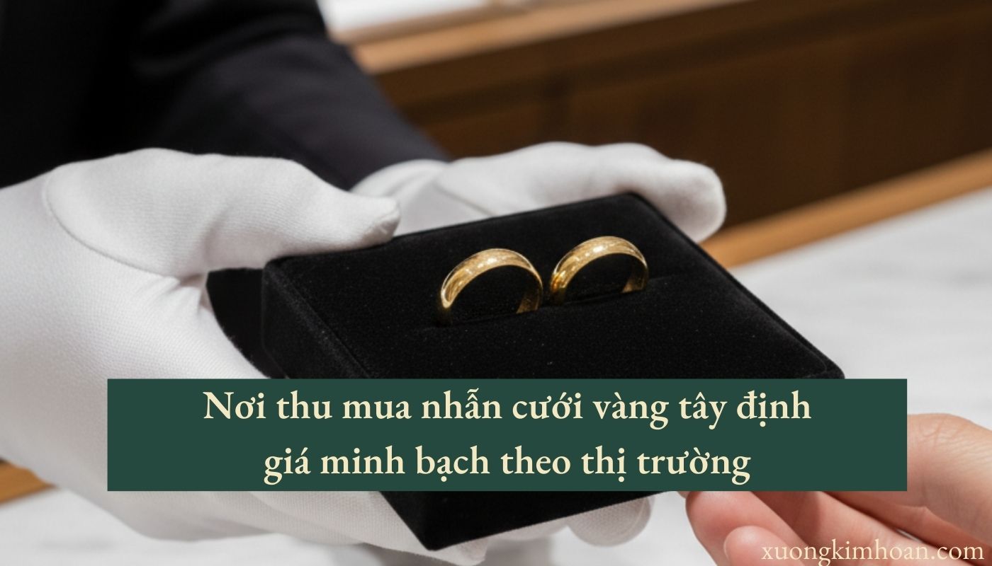thu mua nhẫn cưới vàng tây