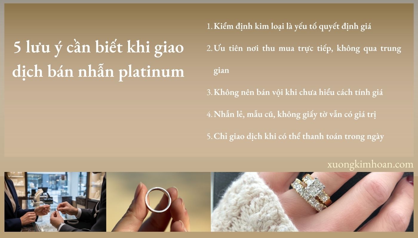 thu mua nhẫn platinum
