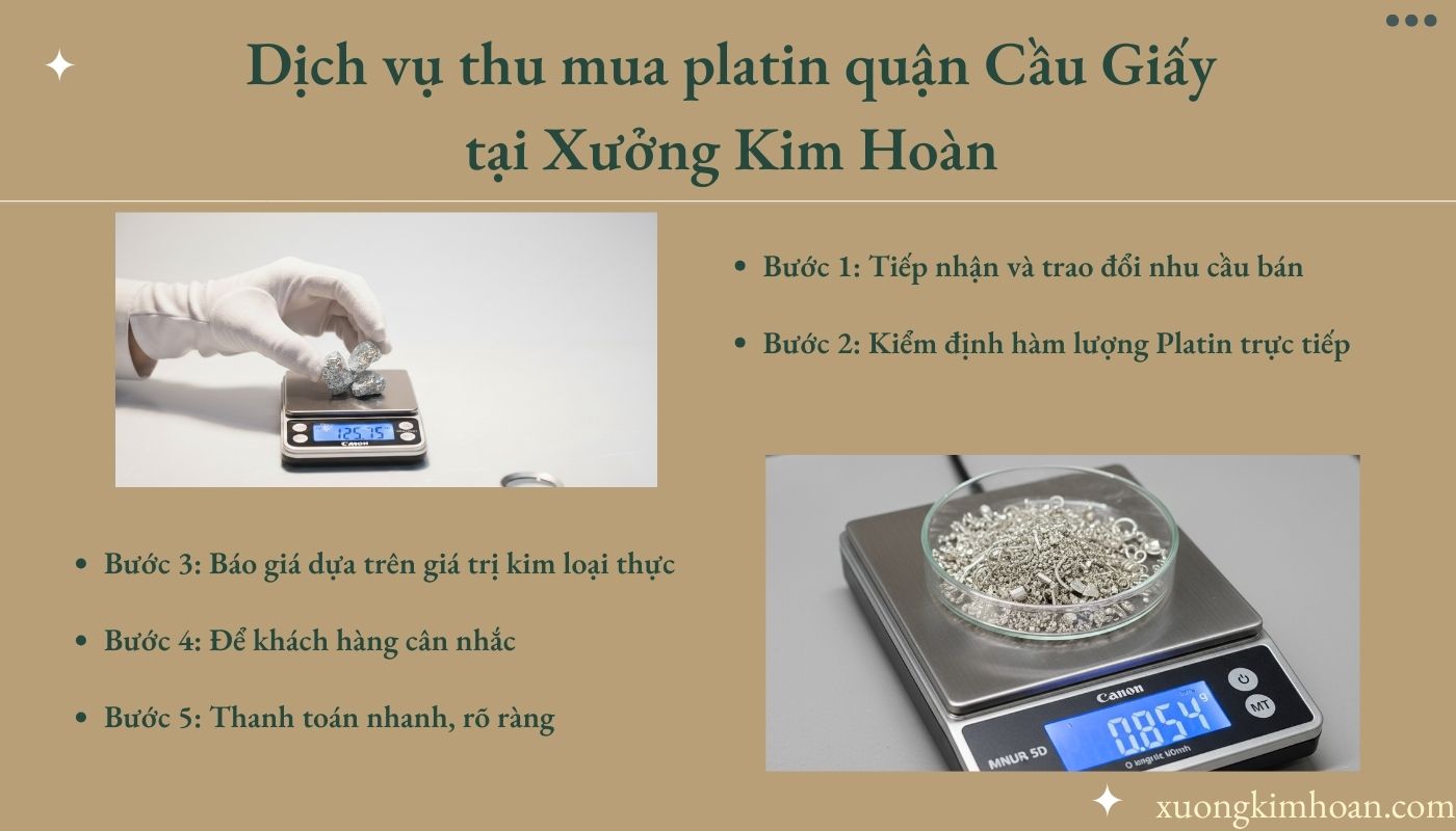 thu mua platin quận Cầu Giấy
