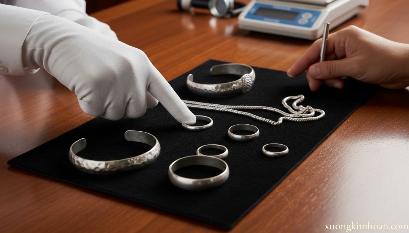 thu mua trang sức bạc