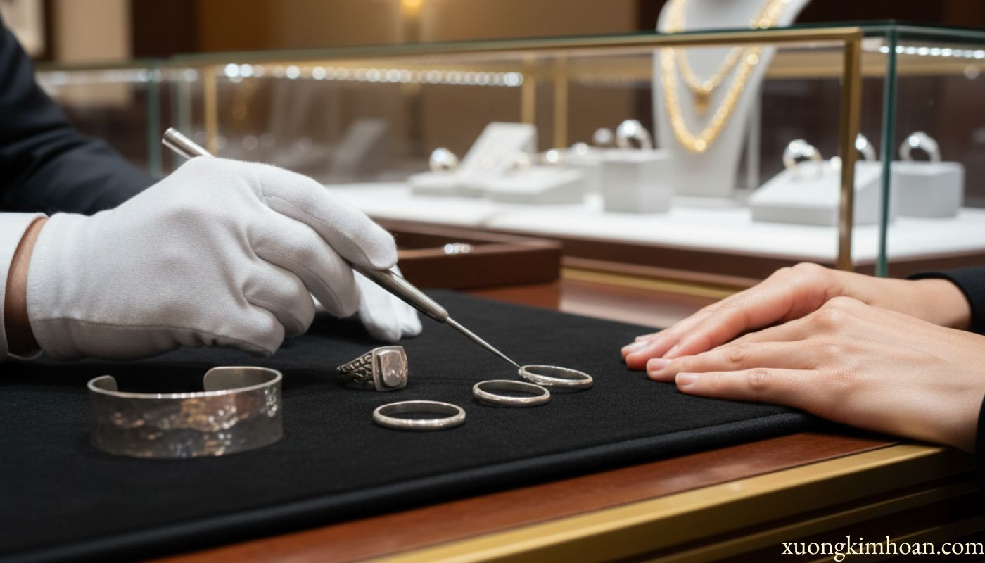 thu mua trang sức bạc