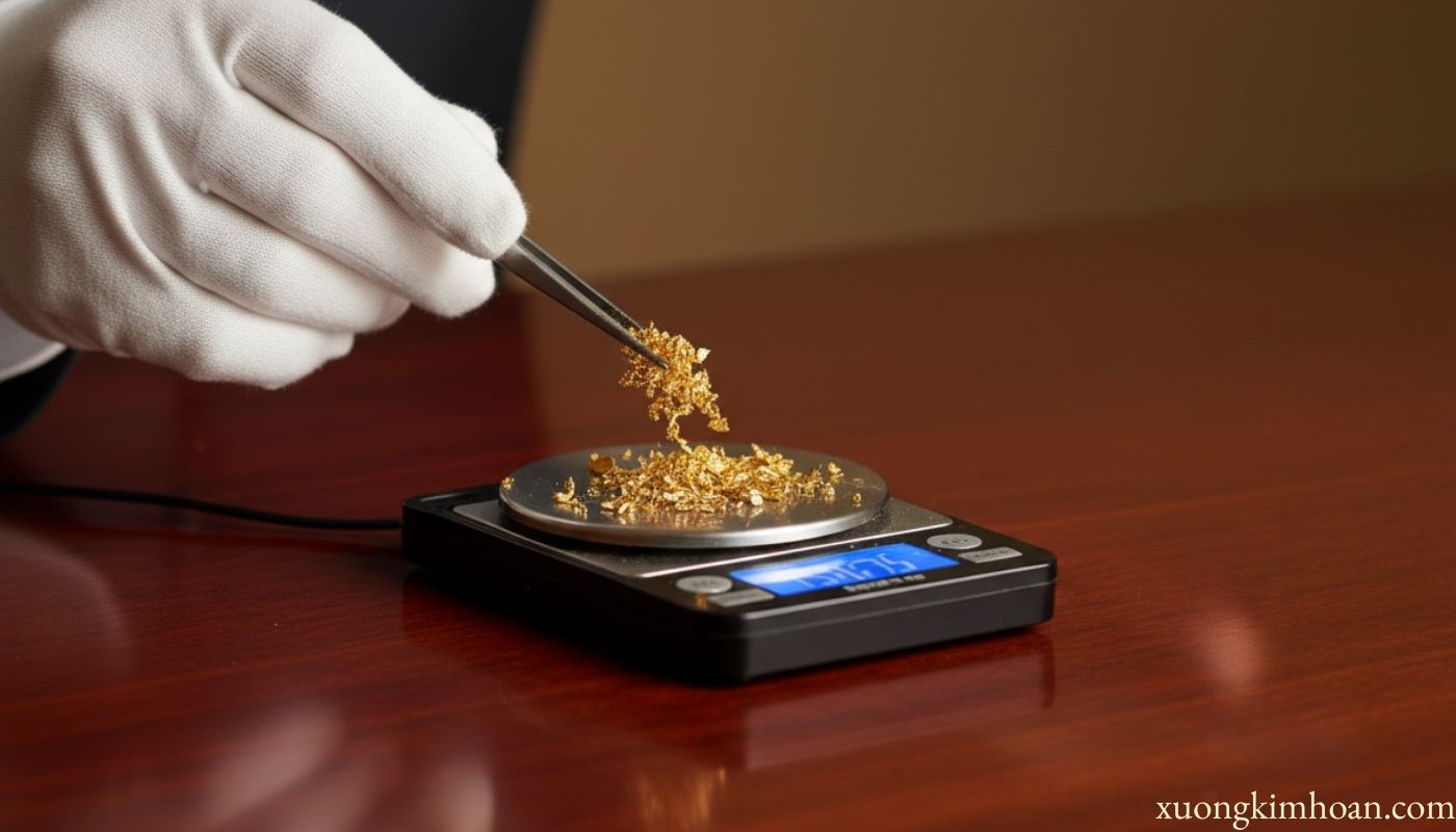 thu mua trang sức vàng tây