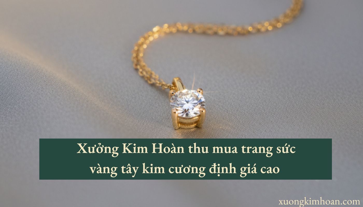 thu mua trang sức vàng tây kim cương