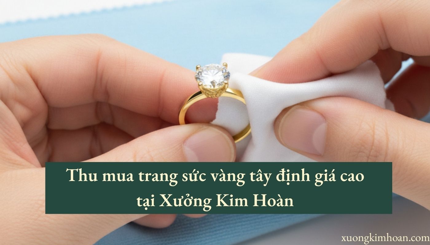 thu mua trang sức vàng tây