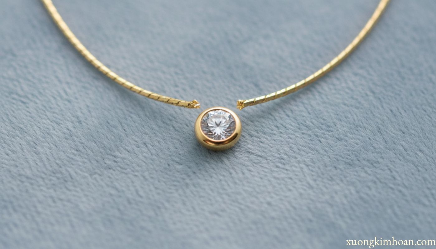 thu mua vàng tây bị gãy