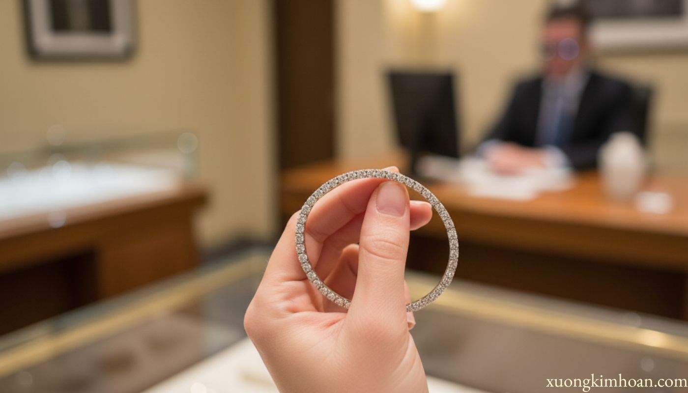 thu mua vòng tay platinum