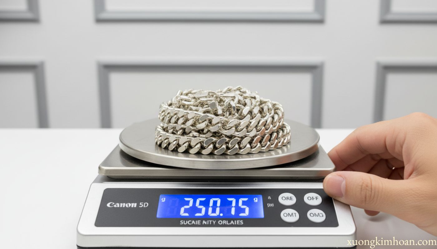 quy trình thu mua vòng tay platinum