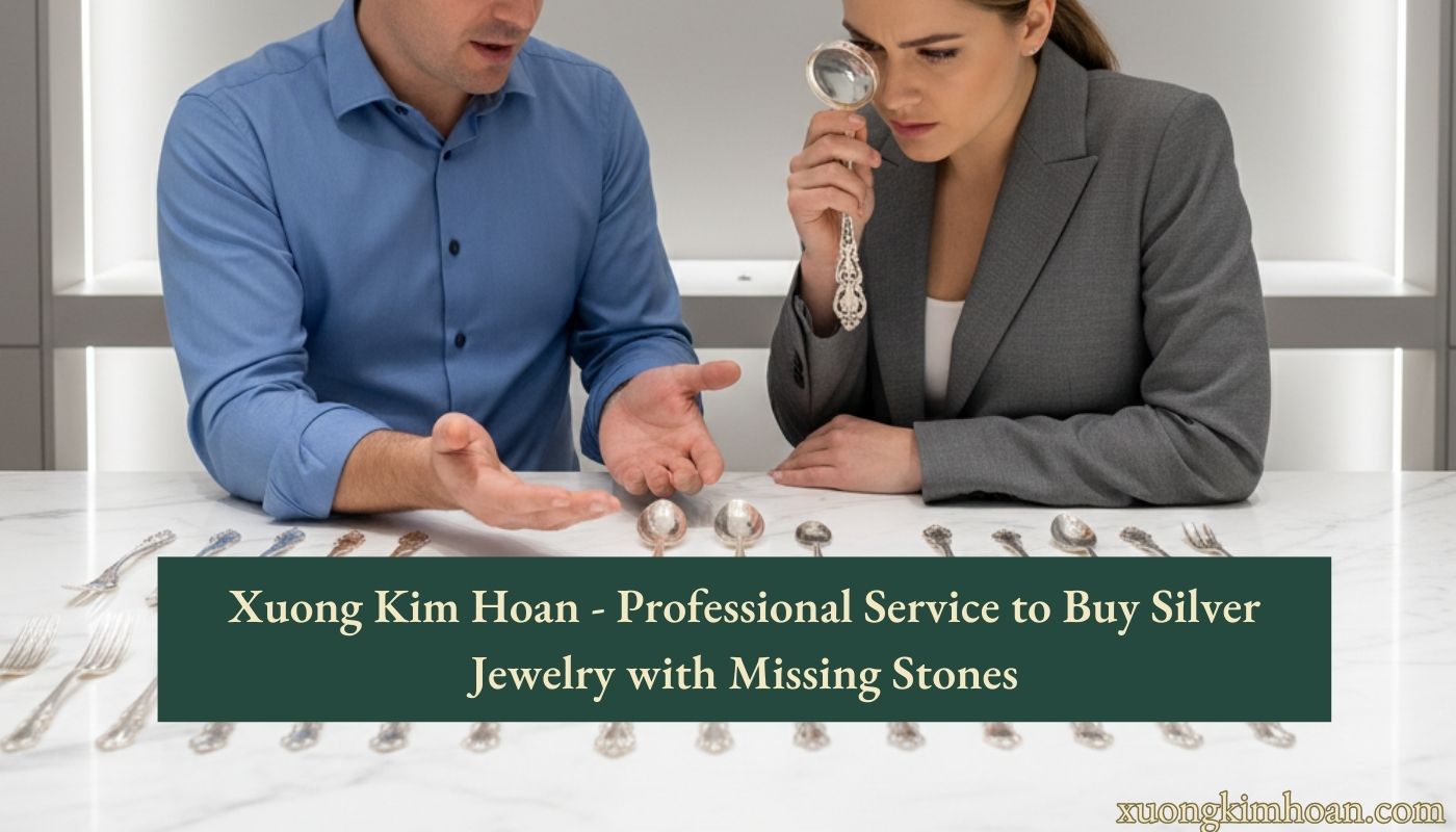 buy silver jewelry with missing stones
