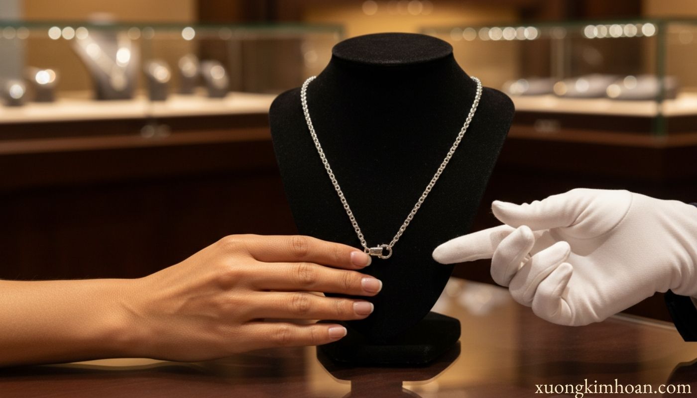 buying platinum necklaces