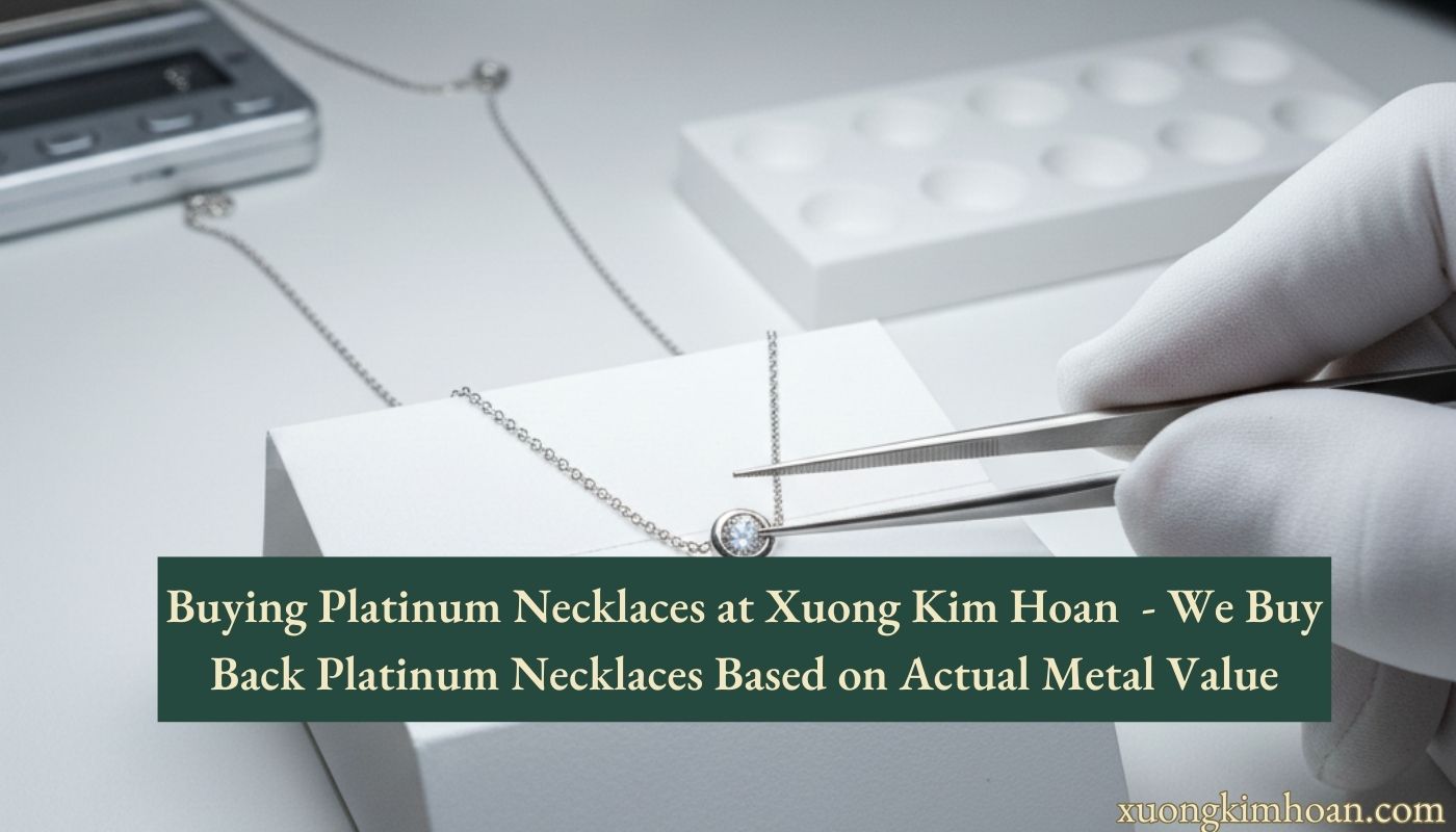 buying platinum necklaces