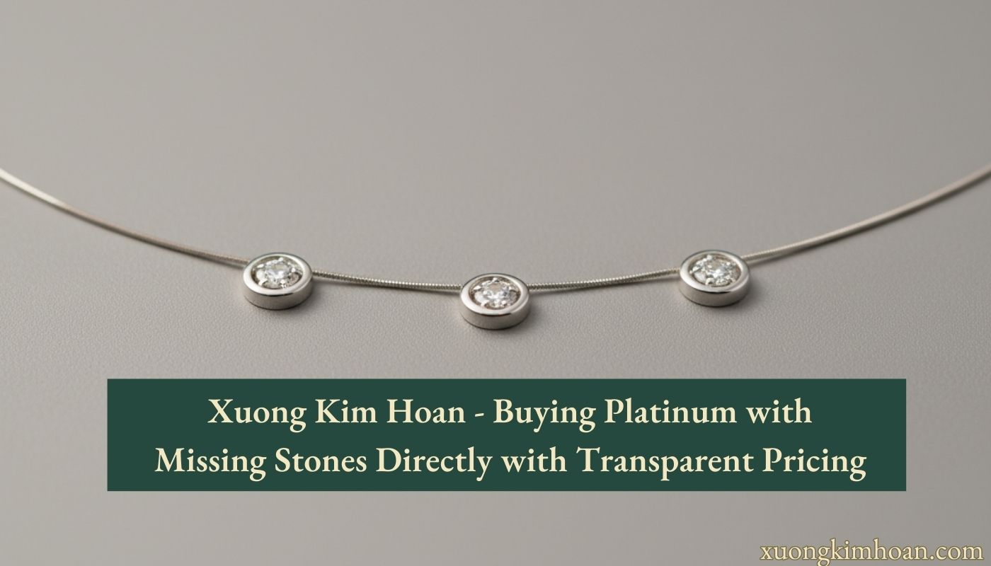 buying platinum with missing stones