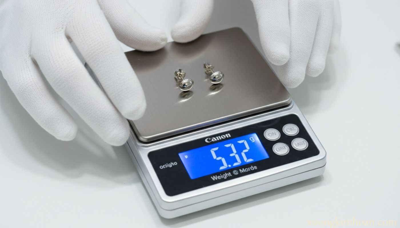 buying used platinum earrings