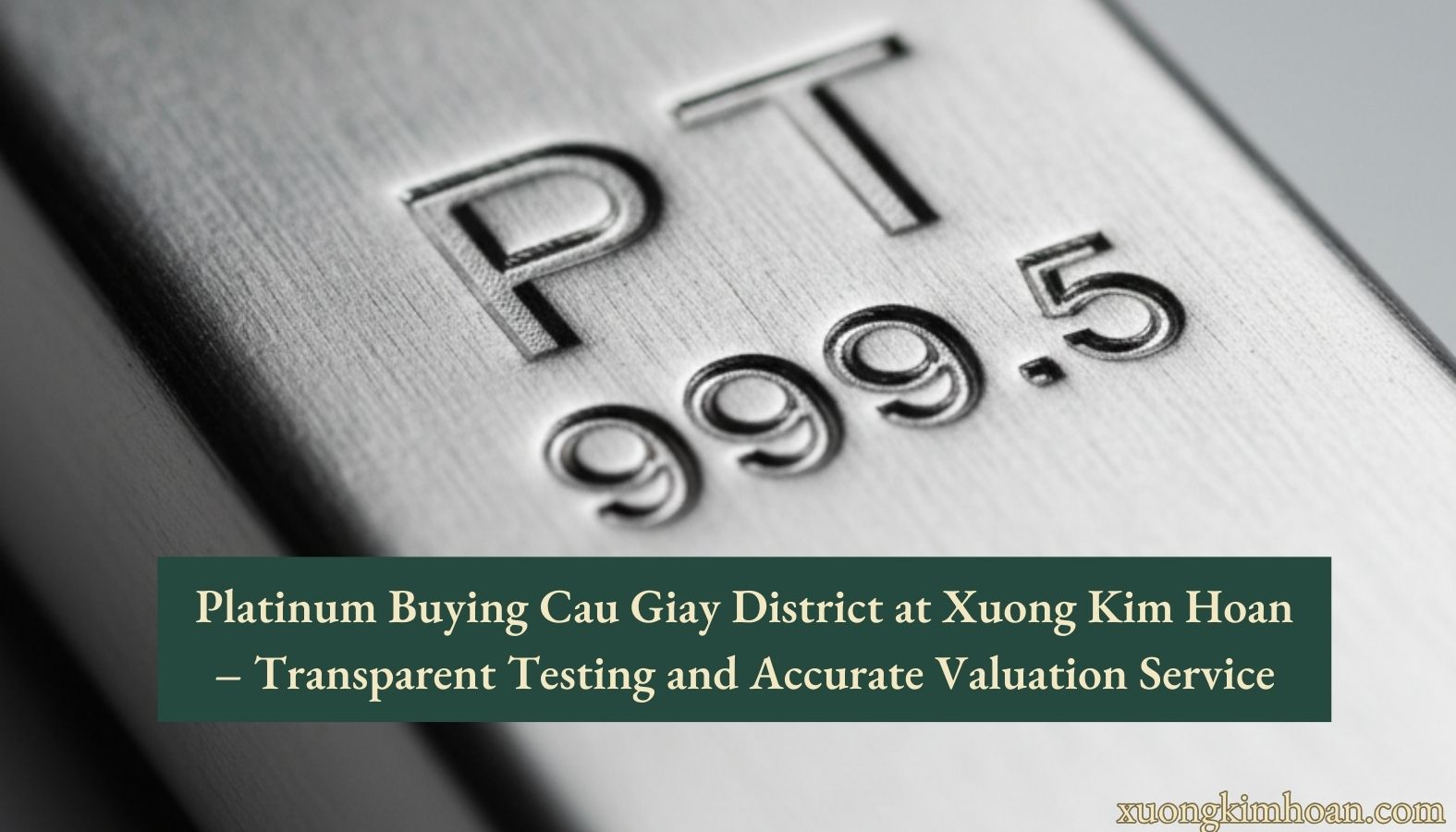 platinum buying Cau Giay District