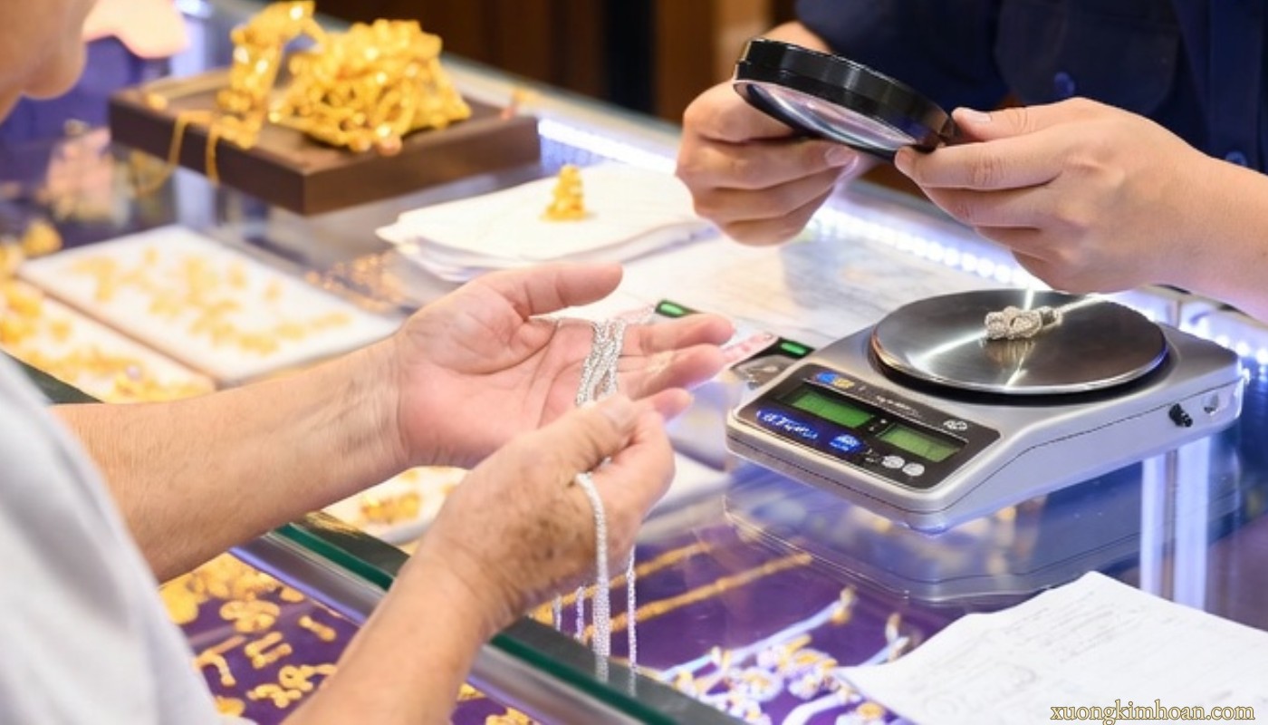 thu mua trang sức platin gãy giá tốt 