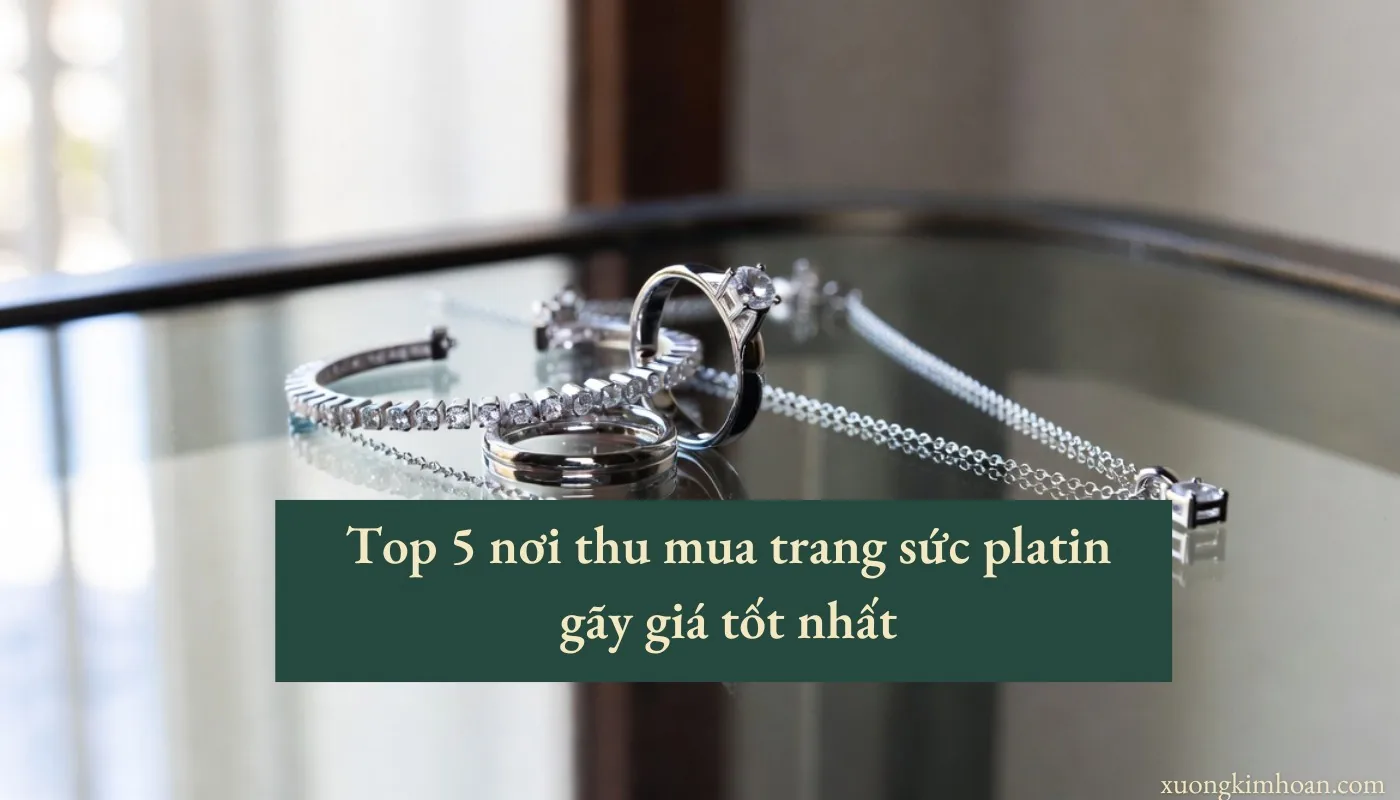 thu mua trang sức platin gãy giá tốt
