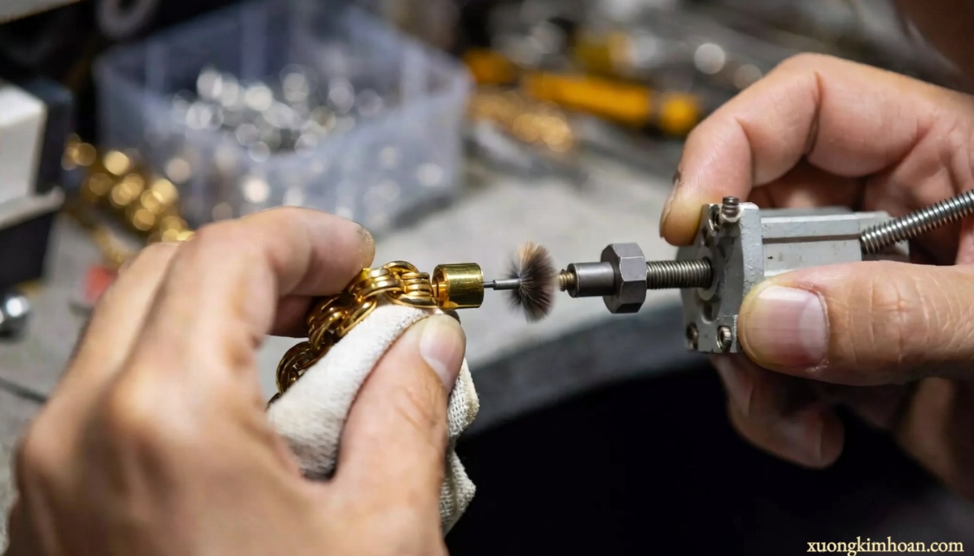 Experience custom jewelry repair in Hanoi at Xuong Kim Hoan 2 Custom jewelry repair in Hanoi