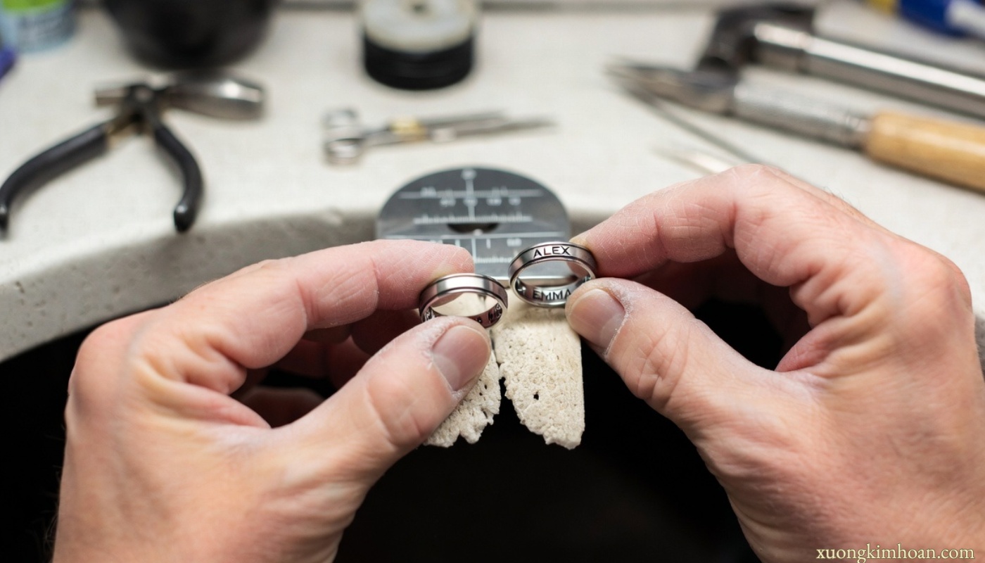 Where is a prestigious and good price address for downsizing gold rings in Hanoi? 1 downsizing gold rings in Hanoi