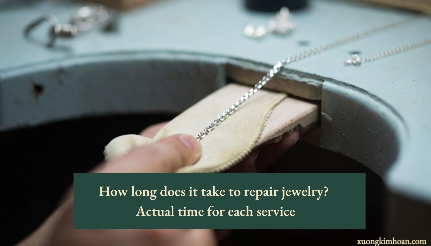 how long does it take to repair jewelry