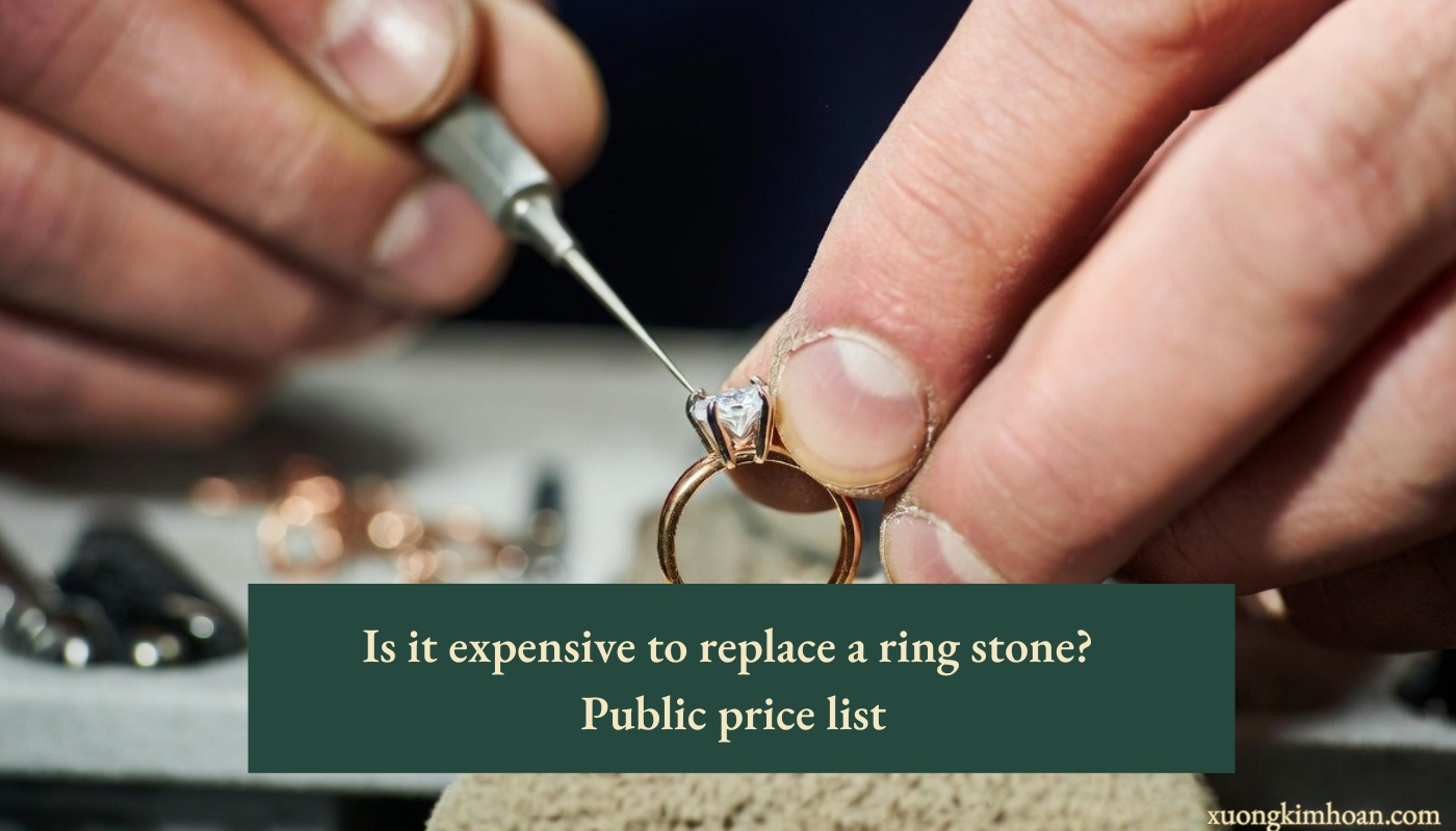 is it expensive to replace a ring stone