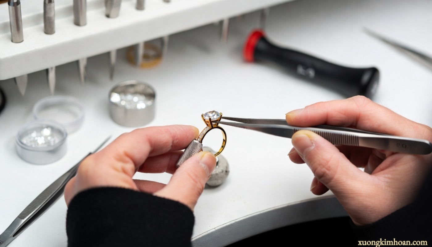 Suggestions for a reputable jewelry repair workshop in Hanoi with high-skilled craftsmen 1 jewelry repair workshop in Hanoi