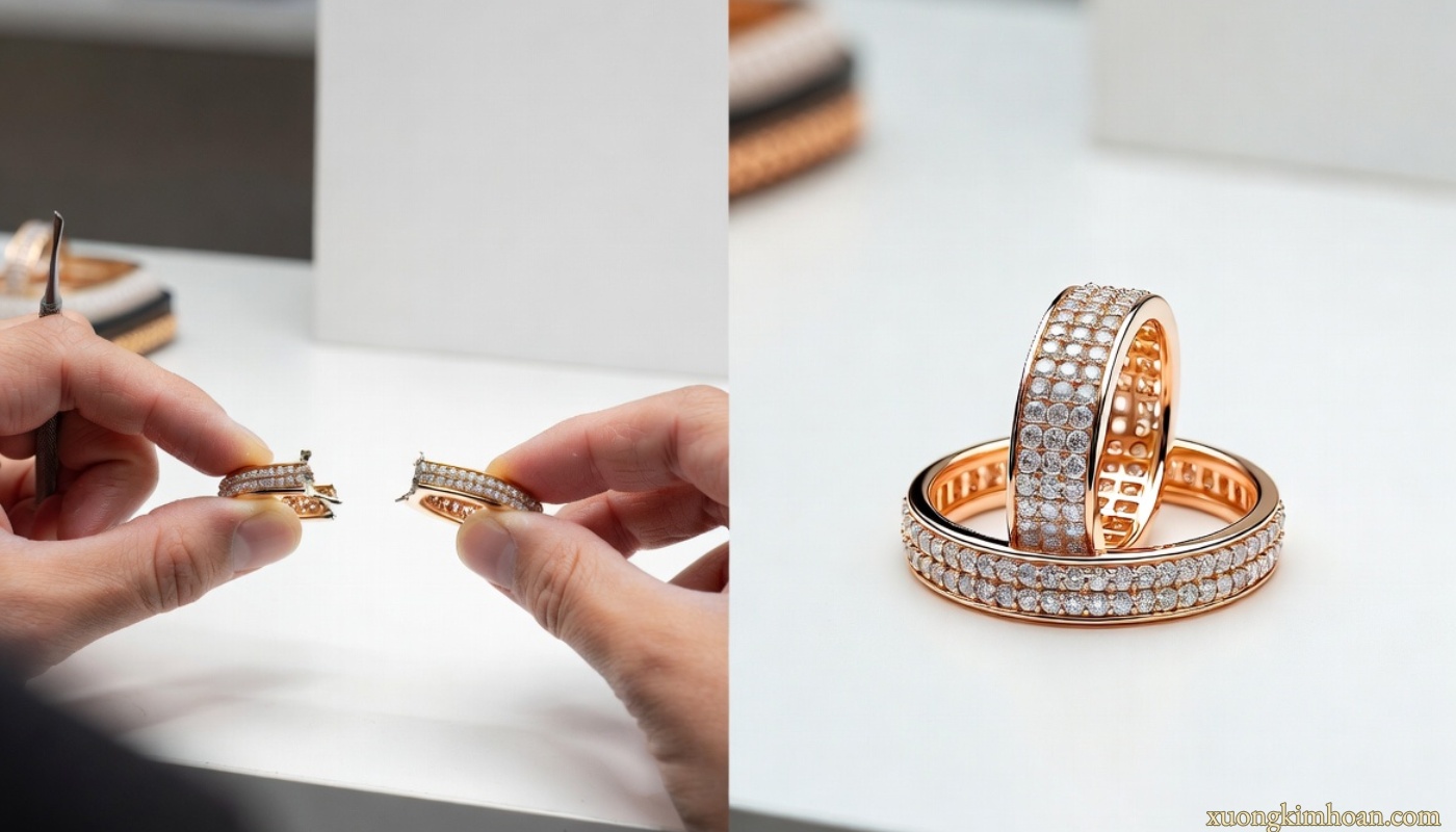 Suggestions for a reputable jewelry repair workshop in Hanoi with high-skilled craftsmen 3 jewelry repair workshop in Hanoi