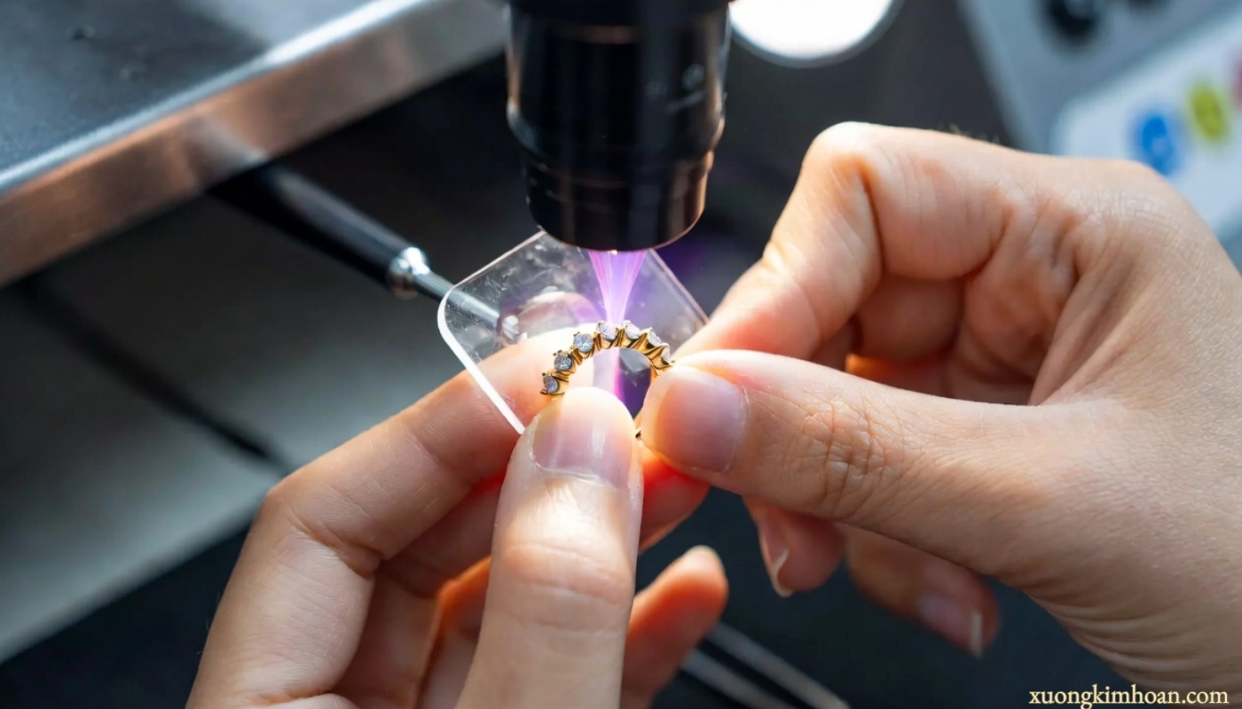 Prestigious laser welding for jewelry repair in Hanoi address 1 laser welding for jewelry repair in Hanoi